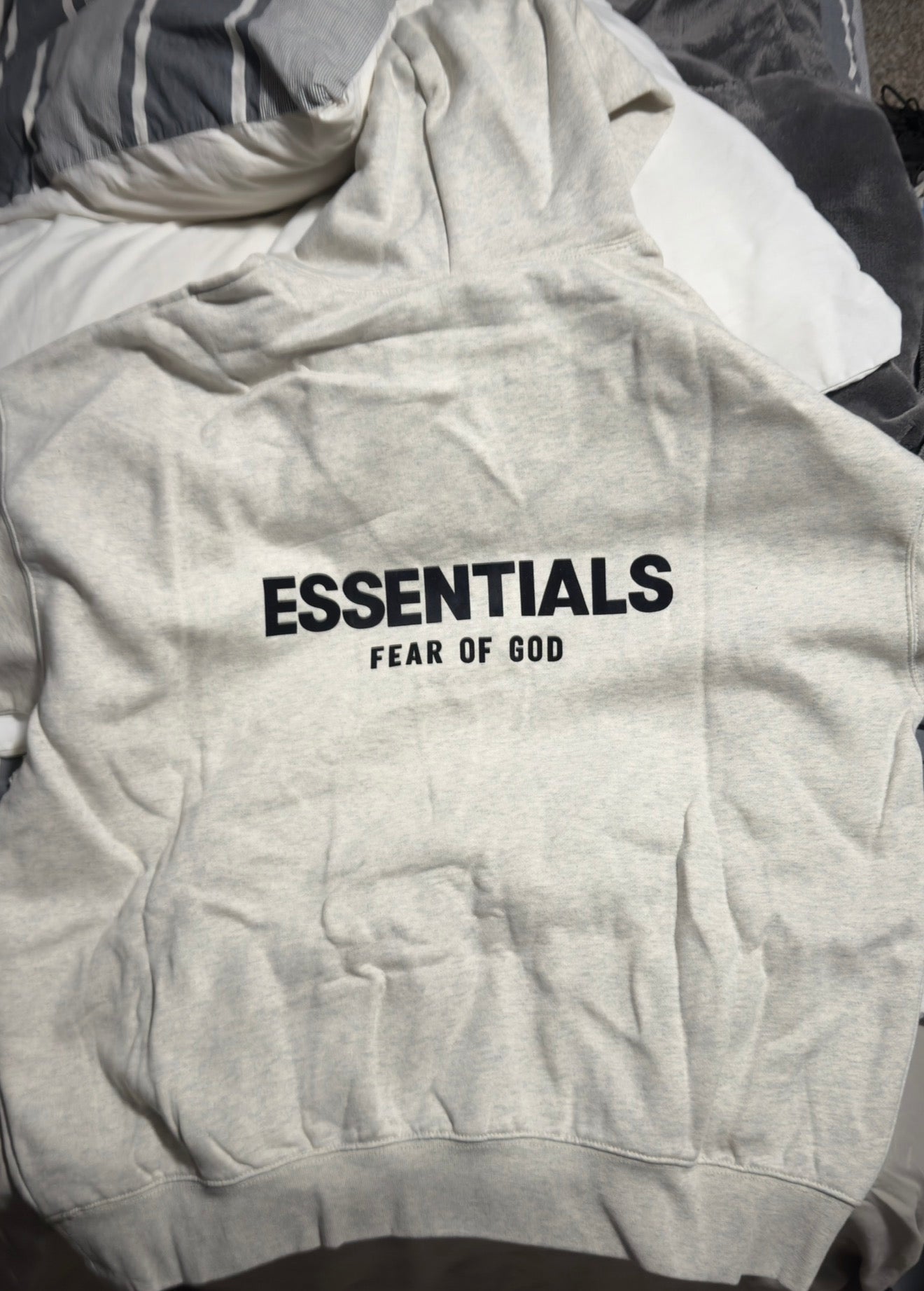 Essentials Hoodie Cream (M)