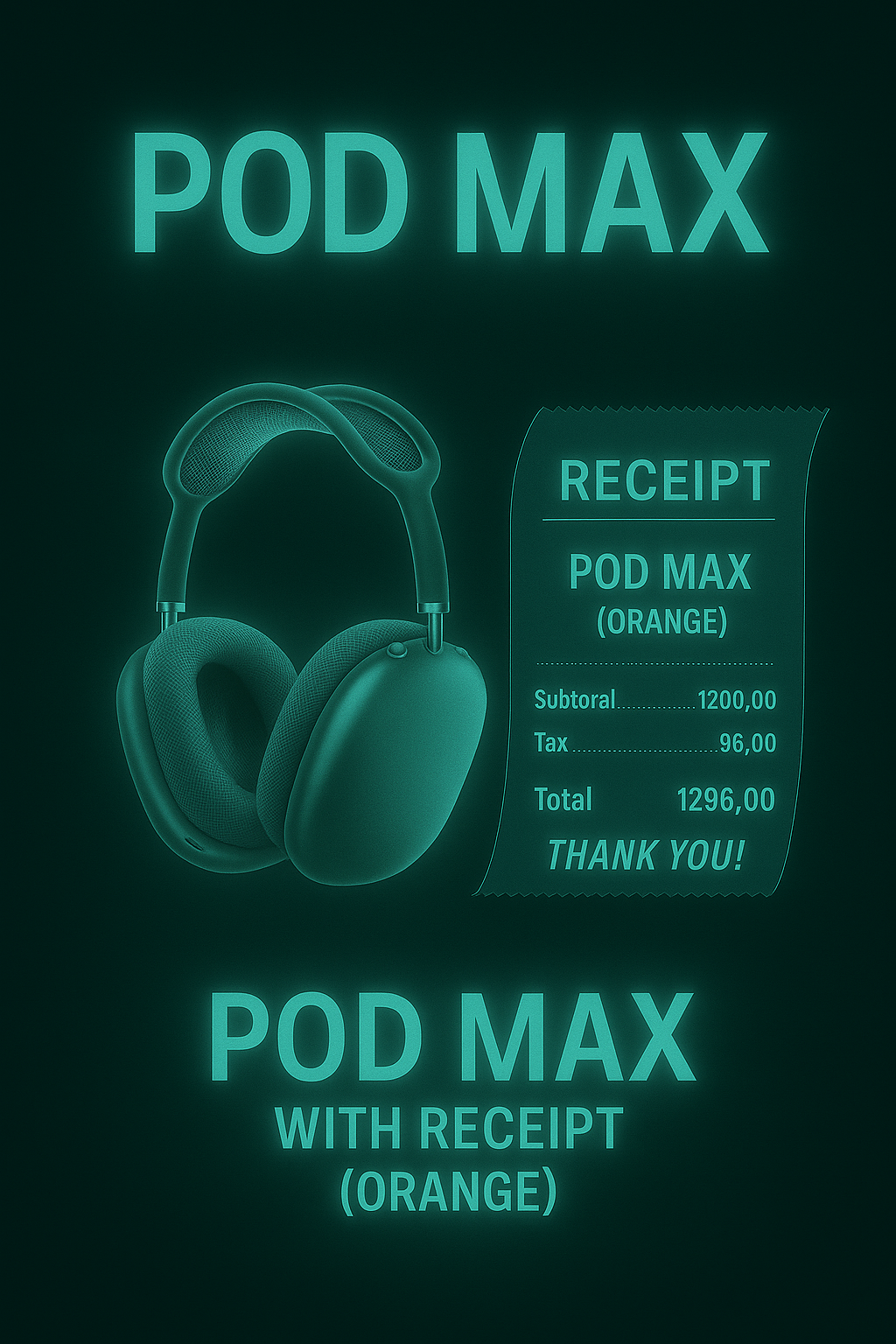 Pod Max With Receipt (ORANGE)