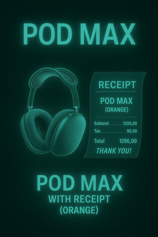 Pod Max With Receipt (ORANGE)
