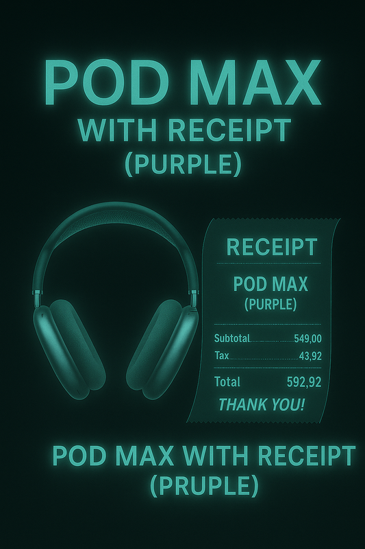Pod Max With Receipt (PURPLE)