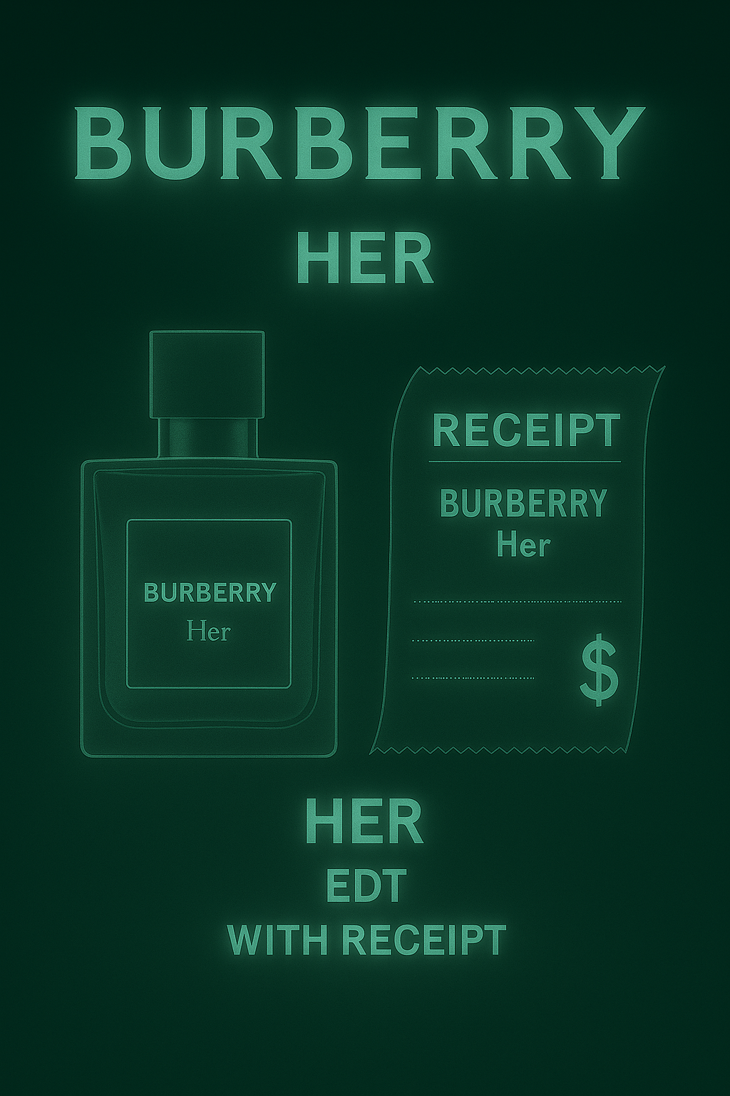 Burberry Her Edt With Receipt