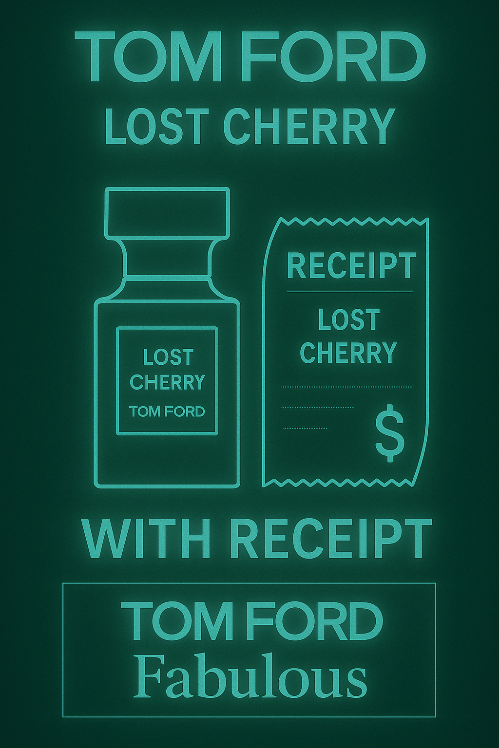 Tom Ford Lost Cherry With Receipt
