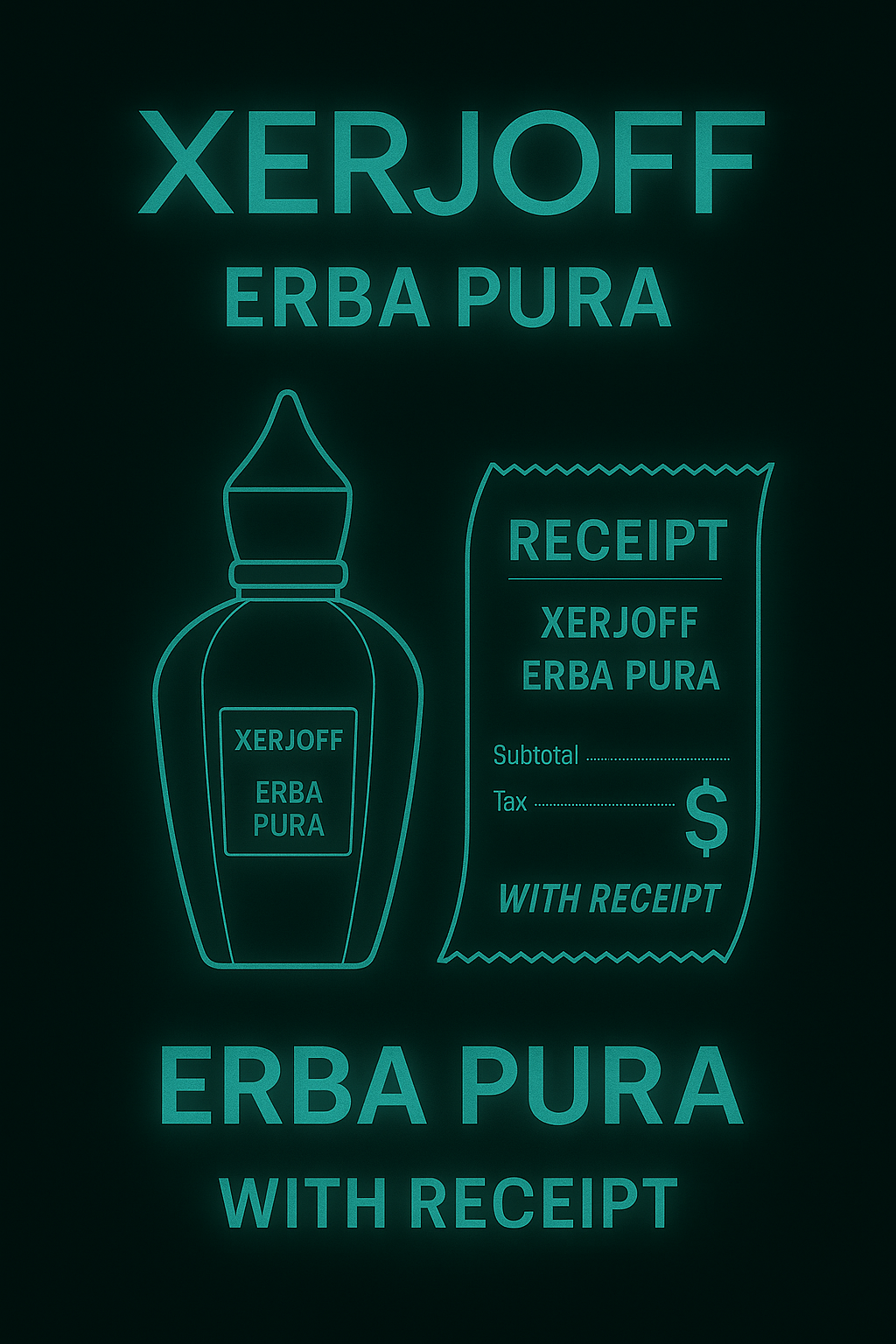 Xerjoff Erba Pura With Receipt